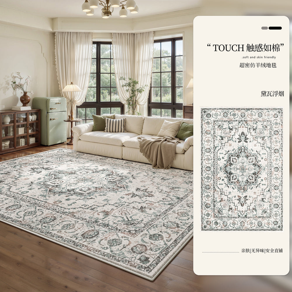 persian-style carpet living room accessible luxuryclassy bedroom ethnic bohemia scandinavian non-slipthickened floor mat
