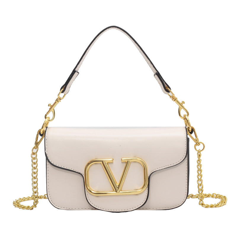 Zhao lusi's same style bag for women new arrival 2024 small square bag net cross-border crossbody women's letter crossbody bag