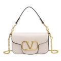 Zhao lusi's same style bag for women new arrival 2024 small square bag net cross-border crossbody women's letter crossbody bag