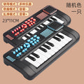 Beginner's pocket mini piano electronic keyboard - kids' toy, playable music, multifunctional keys, musical instrument for girls