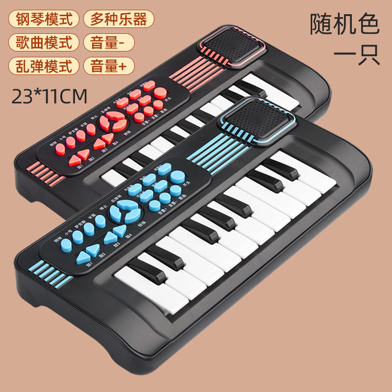 Dropshipping baby pocket electronic keyboard - playable mini piano for kids, focus training, kindergarten toys for boys and girls