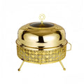 Gold luxury hanging buffet warmer - hotel restaurant wedding banquet buffet stove - in stock wholesale