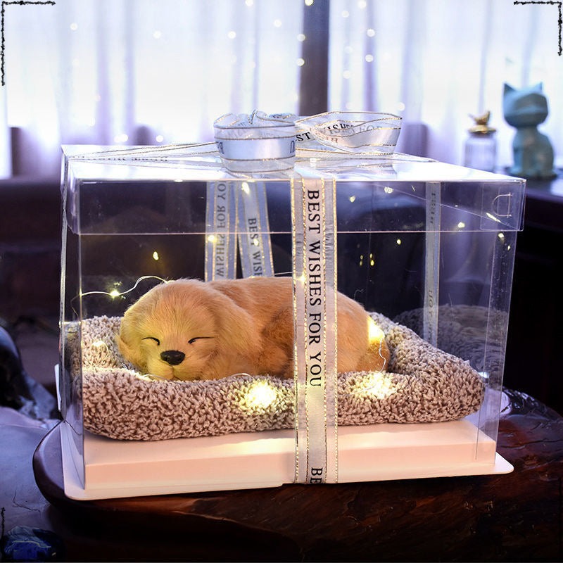 Birthday gifts for girls on Children's Day, children's girlfriends, girlfriends, simulated cats to accompany dolls 61 gift boxes