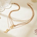 Wholesale heart-shaped bow necklace - european & american cross-border trendy jewelry - evil eye diamond-studded layered choker