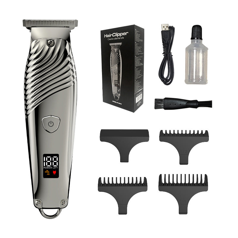 for home electric hairdressing fast charging electric clipper digital display full body washable hair shaving beard electric clipper