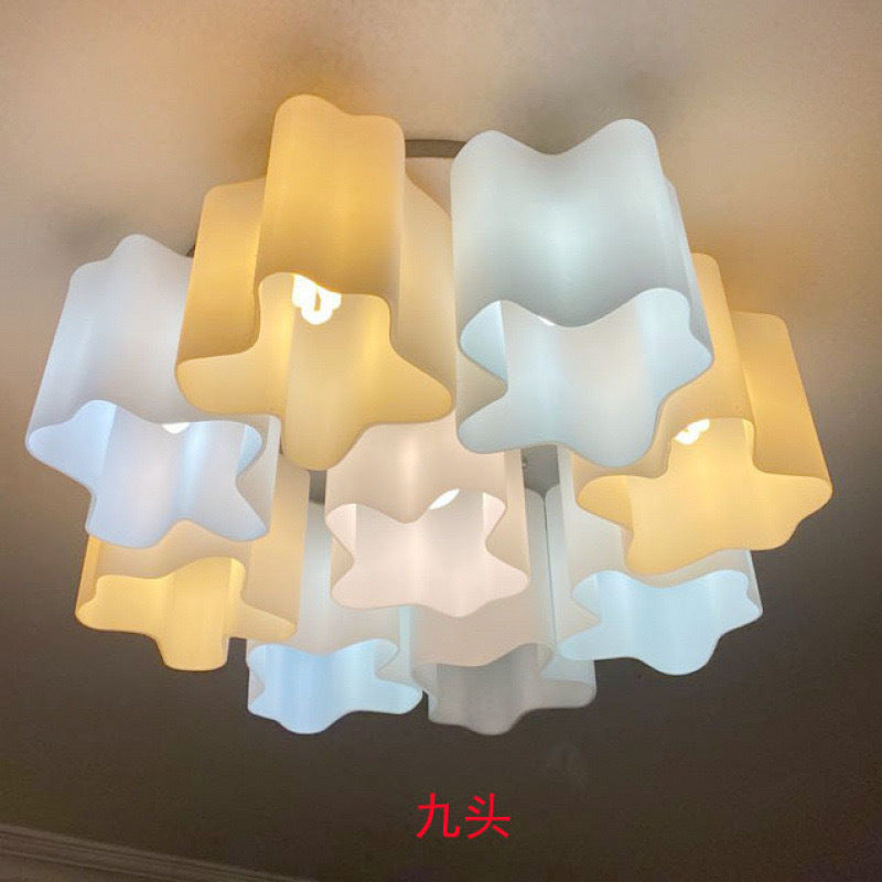 Cloud ceiling light living room lighting Italian minimalist belt designer model room villa staircase dining room light