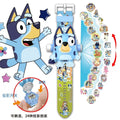 Trendy new toy cartoon projection kids toy watch, hot-selling sanrio projection electronic luminous watch, educational