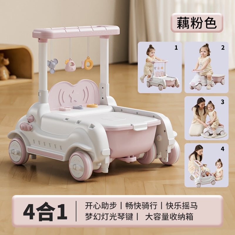 Flexible Smooth Body Enhanced Load Bearing Lighting Music Hidden Storage Boxes Free Turning Children's Toys