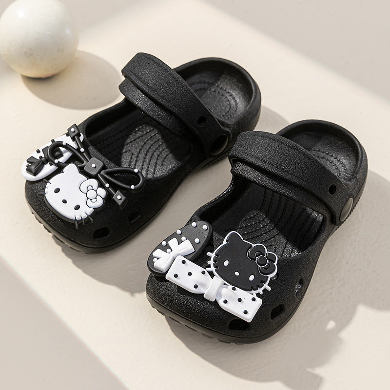 Kids' clogs: summer indoor anti-slip cartoon sandals for girls and boys (toddler to big kid sizes) - perfect for indoor use, outdoor wear, and beach days