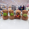 popular cute capybara doll plush toy kids doll singing and dancing doll wholesale