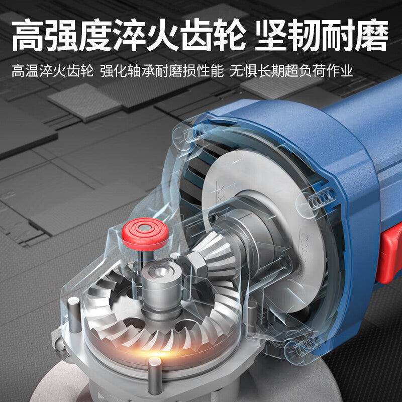 Dongcheng angle grinder handheld cutting, grinding and polishing machine genuine for home grinder hand grinder dongcheng power tools