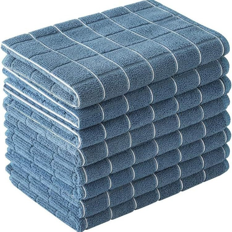 Amazon absorbent cleaning cloths - non-stick oil, kitchen supplies, dishcloths, towels, hand towels, dishwashing cloths