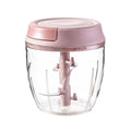 Garlic masher - manual garlic press - mini kitchen garlic crusher - garlic chopper - garlic paste maker - baby food supplement - small food processor