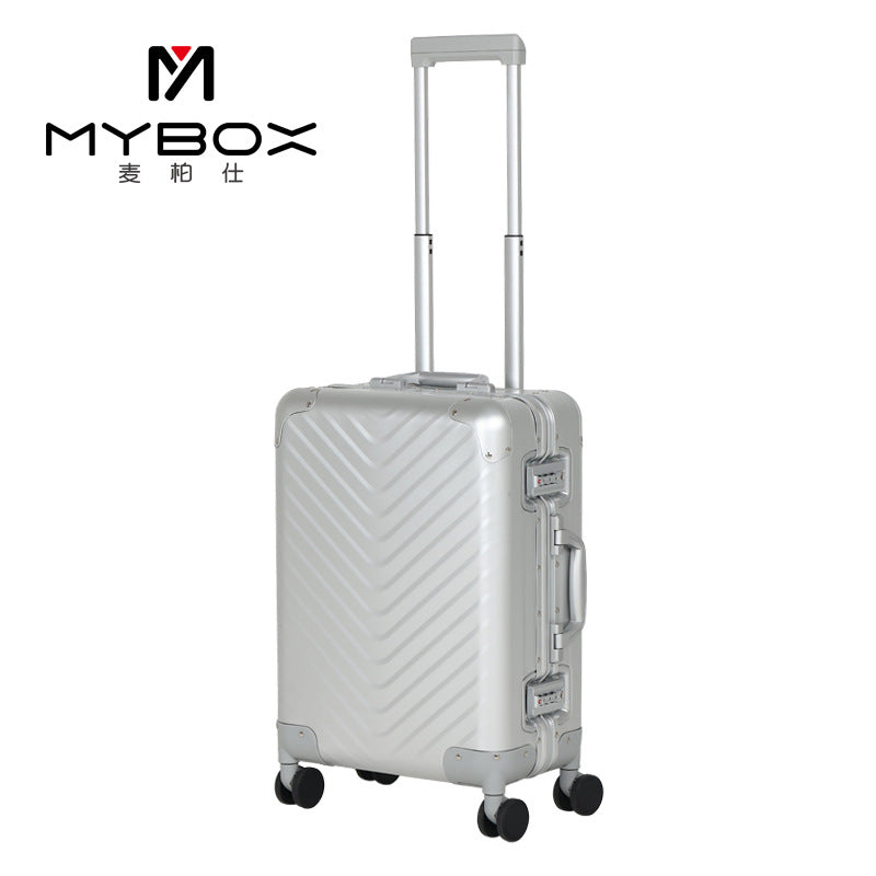 MYBOX大容量行李箱女铝合金箱24拉杆箱旅行箱20寸登机箱子男密码