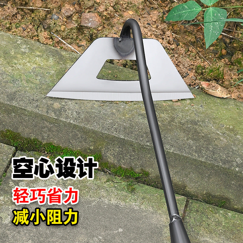 除草锄头家用种菜挖土开荒大锄头加厚户外锰钢锄家用铲草农具厂家