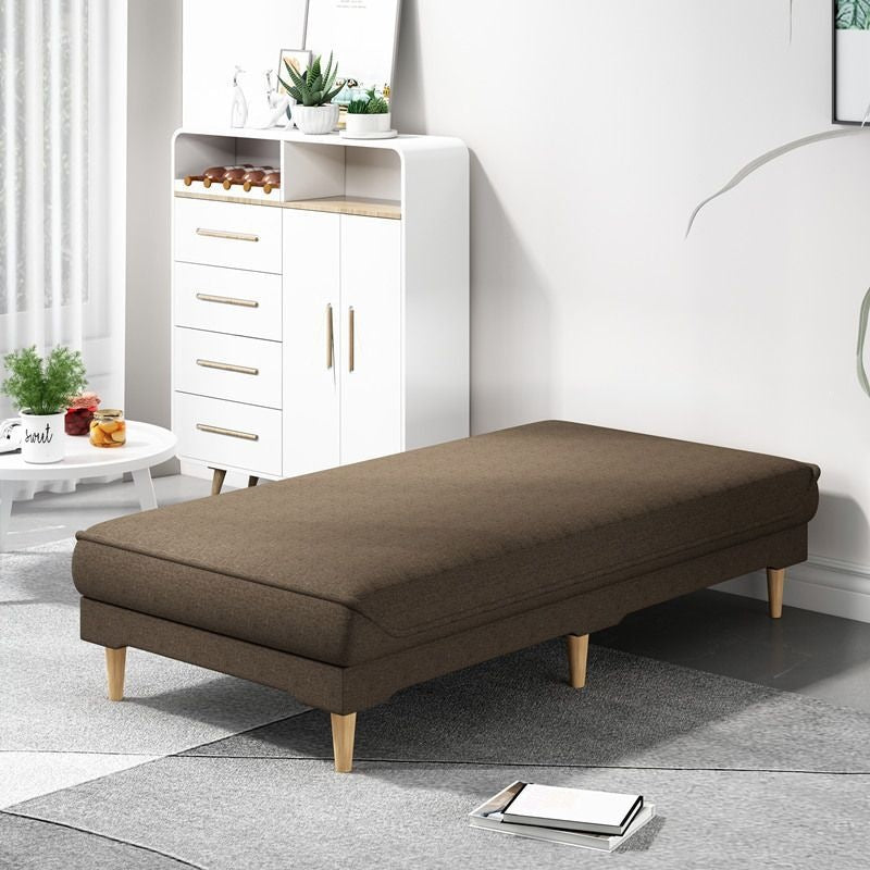 Balcony sofa bed all-in-one dual-purpose widened patchwork bed single bed adult chaise lounge side bed extension bed end stool
