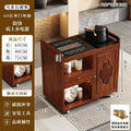 Movable tea table tea table small for home tea making and water boiling all-in-one kung fu tea set tea cabinet tea cart coffee table