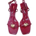 Za summer new arrivals 2025: stiletto heel sandals with metal buckle detail, ankle strap, and back tie closure