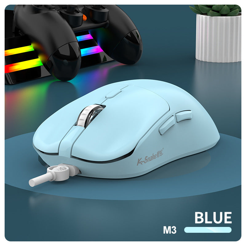 Viper m3 wired optical mouse - gaming, office, desktop, laptop, home, business, usb mouse