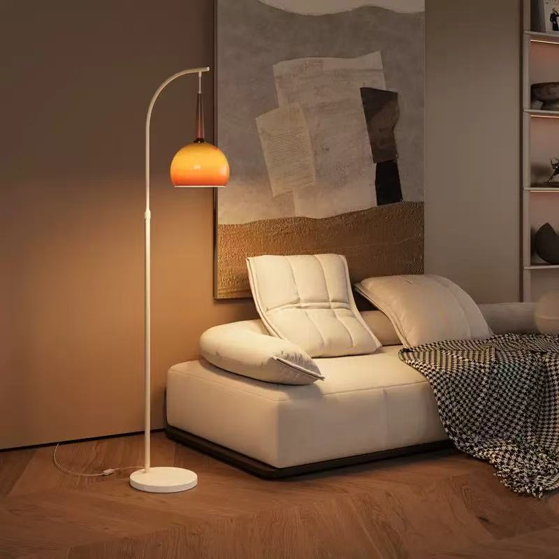 Medieval style floor lamp living room classy fishing lamp bedroom bedside table sunset standing atmosphere floor lamp