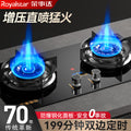 Wholesale royalstar gas stove for home double stove direct injection fierce fire natural gas gas stove embedded liquefied gas