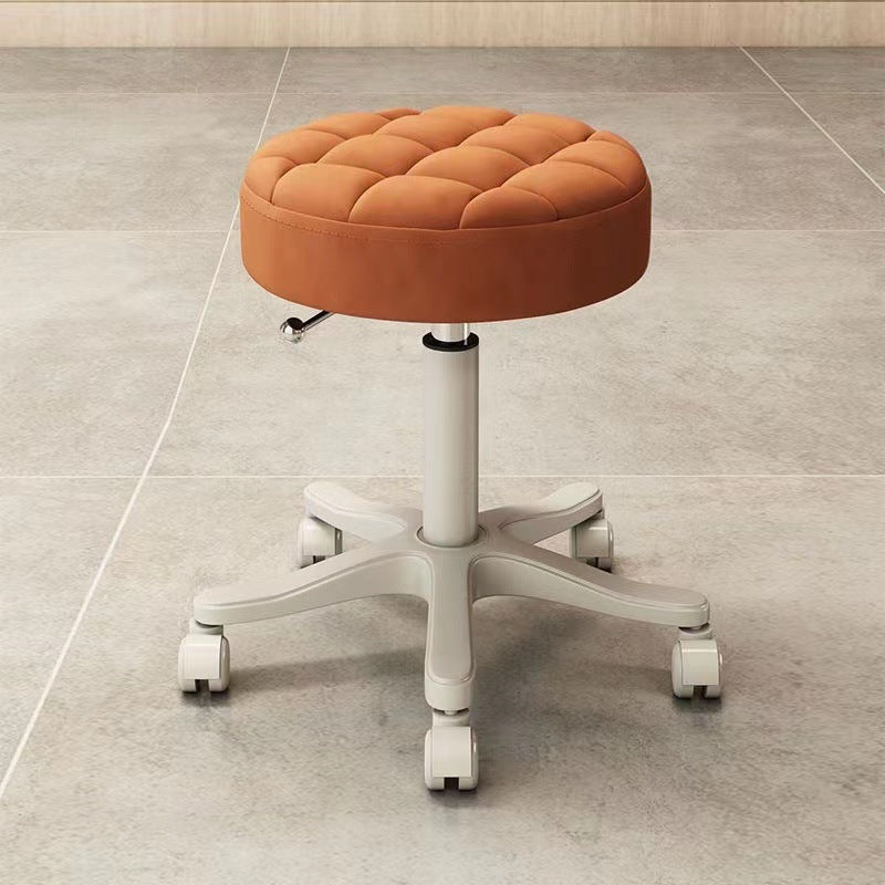 Customized beauty salon stool rotate adjustable stool hairdressing store for home round stool hairdressing large work stool bar stool swivel chair