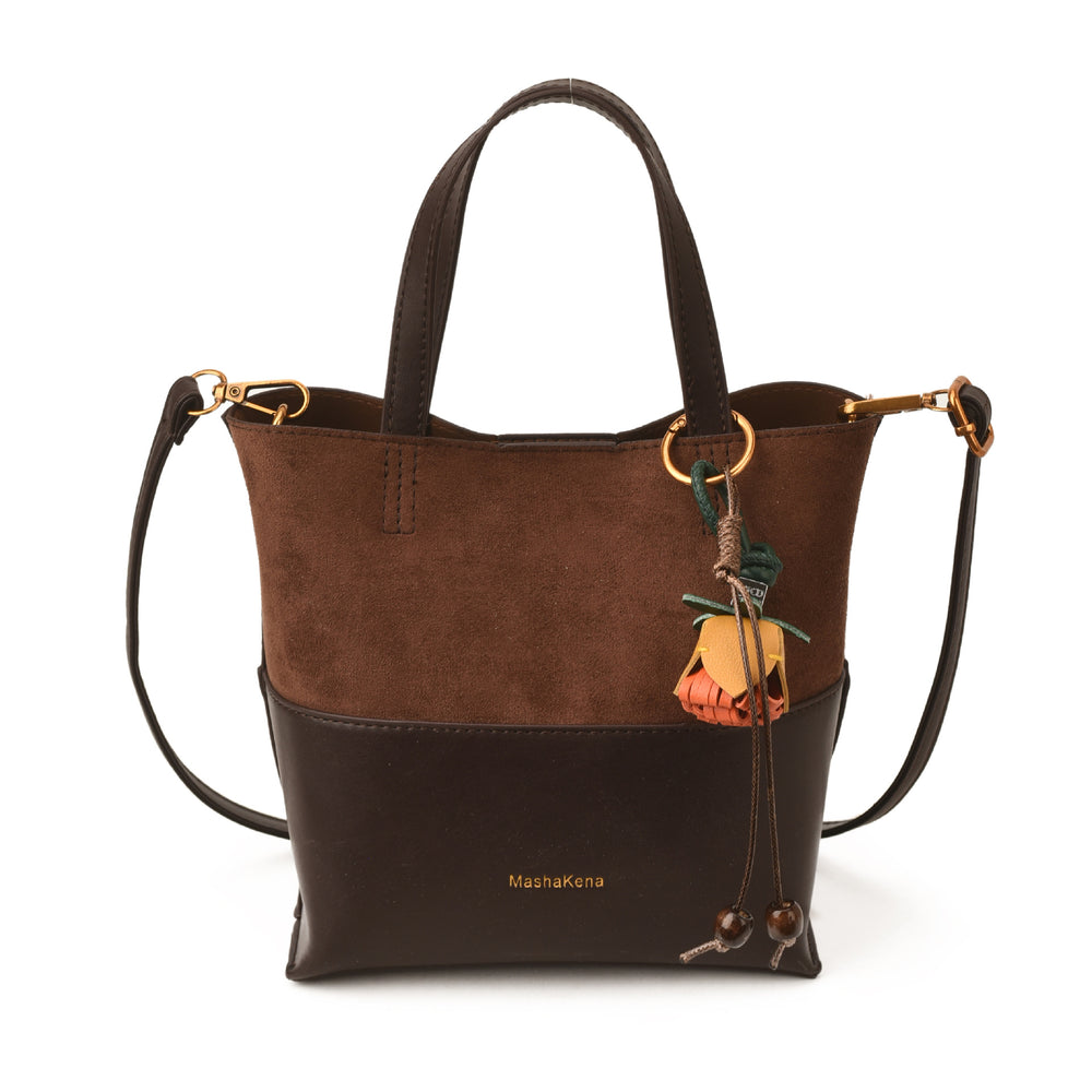 satchelpatchwork bag for women new arrival 2025 super popular large capacity shoulder bucket bag retro niche crossbody bag