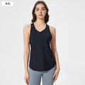 Summer new yoga tank top women's mesh breathable beautiful back sports quick-dry tight-fitting top yoga wear d25038