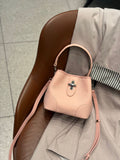 Tipsy dinner bucket bag women's satchel bag super popular work small bag shoulder crossbody bag