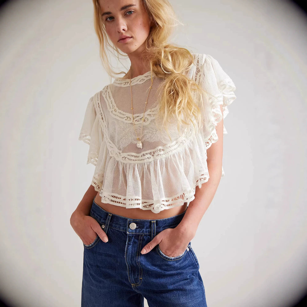Pure desire style gentle short long sleevesknittingshirt-like elegantlooseslimming look sexycut outtie backtops
