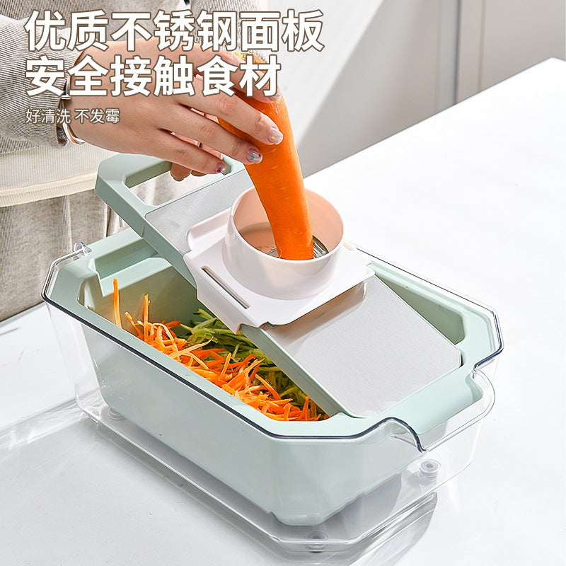 Multifunctional grater stainless steel vegetable cutter for home potato shreds cucumber slicer grater vegetable cutting handy gadget