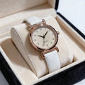 Women's watch hot korean style casualretro women's belt watch women's small forest style student watch in stock