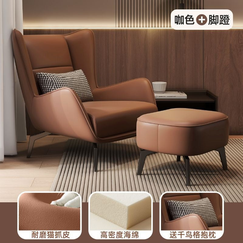Bedroom modern single chair casual living room reclining single sofa accessible luxury lazy balcony designer for home sofa