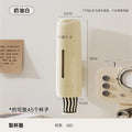 Dopamine cup dispenser disposable paper cup wall-mounted cup dispenser punch-free cup holder dust-proof cup storage rack