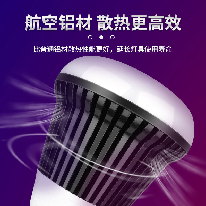 Ant lighting LED super large bulb super bright screw high power plant storage lighting black bulb lamp E27