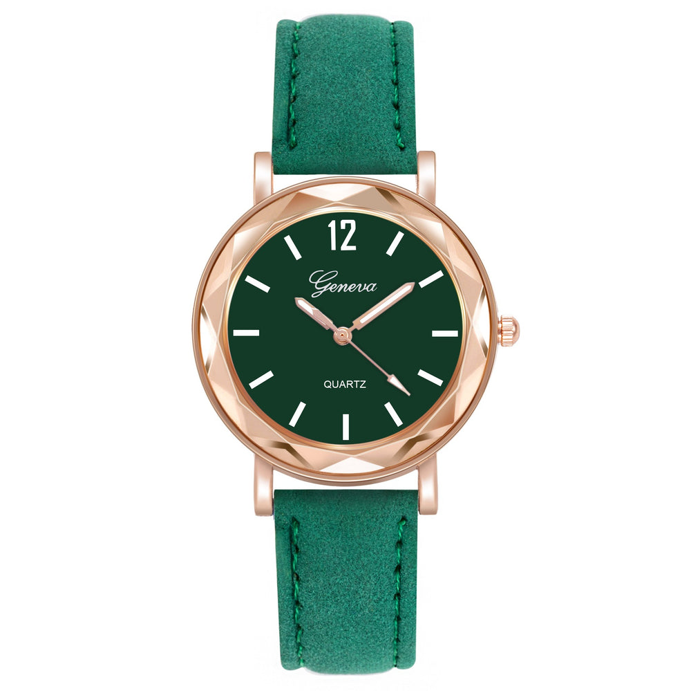 Wish new arrival watch - minimalist dial, matte leather strap, women's quartz watch, ladies' watch, watches