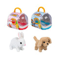 New plush toy electric bunny realistic puppy - walks, barks, nods, wags tail - wholesale for kids' toys