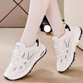 Spring autum women's shoes new arrival breathable mesh sneakers women's k-style thick solecasual soft bottom running dad shoes women