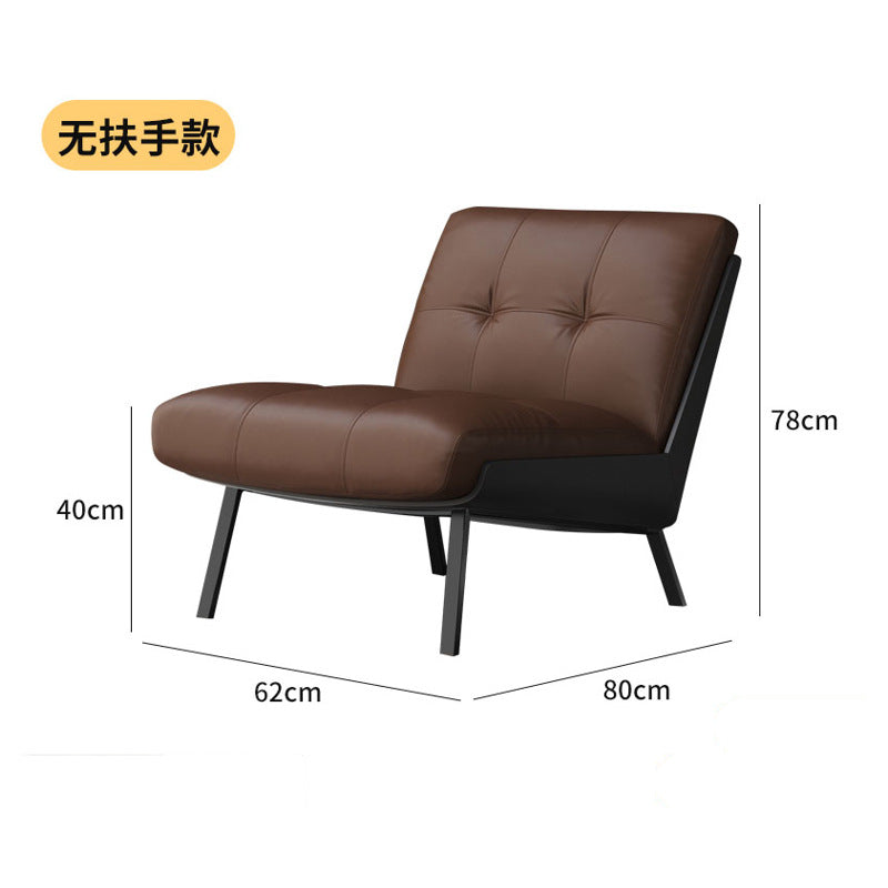 Single hotel lobby reception area table and four chairs set - casual sofa combination for cafes, offices, and meeting spaces