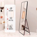 Full-length dressing mirror, floor mirror - ideal for women's clothing stores, enhances height and slimming appearance, beauty mirror for bedroom and home use