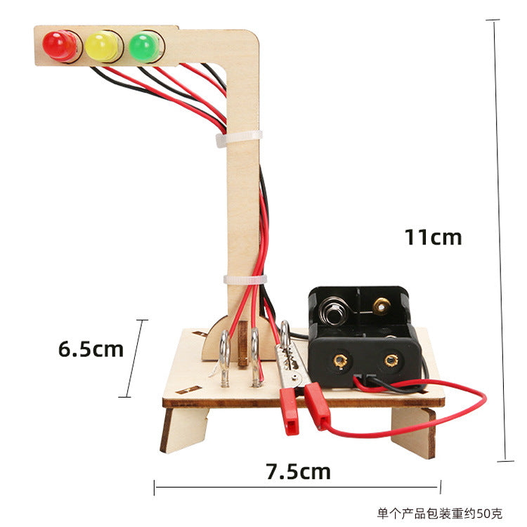 Primary school students science and technology small production children's creative DIY physics experiment science teaching aids handmade materials steam education