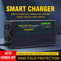 intelligent pulse battery charger 48v60v72v80v96 automatic power-off lead-acid battery car charger