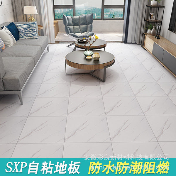 Self-adhesive floor sticker floor leather strong glue thickened wear-resistant waterproof household and commercial SXP floor sticker cement floor
