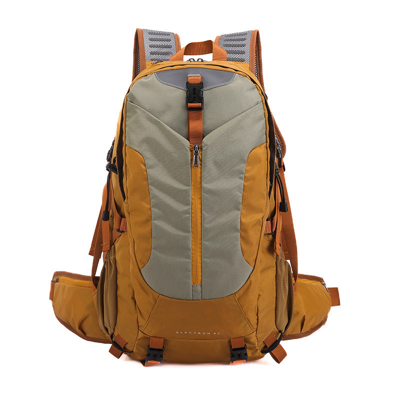 Outdoor hiking, mountaineering bag, business trip travel bag, large capacity, rain cover Outdoor Sports Bag