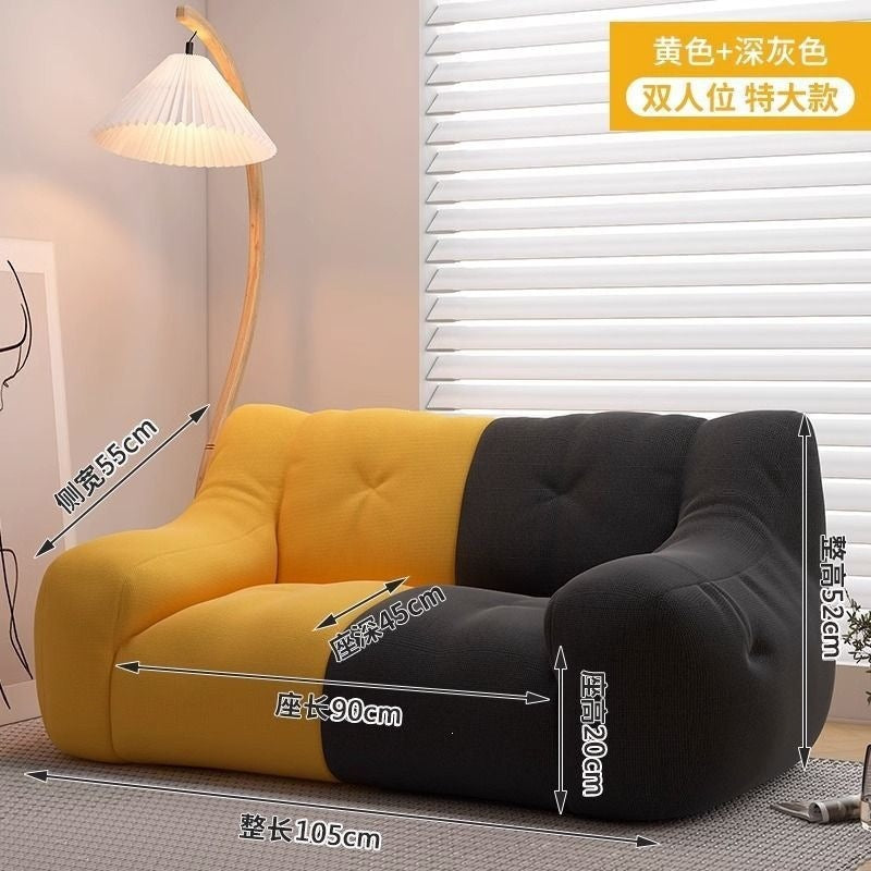 Lazy sofa tatami can lie down and sleep double rental house for home casual chair bedroom floor single small sofa
