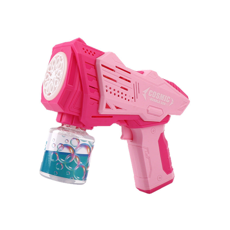 Kidspopular10 hole angel bubble gun electric bubble blowing toy wedding gatling bubble machine street stall wholesale