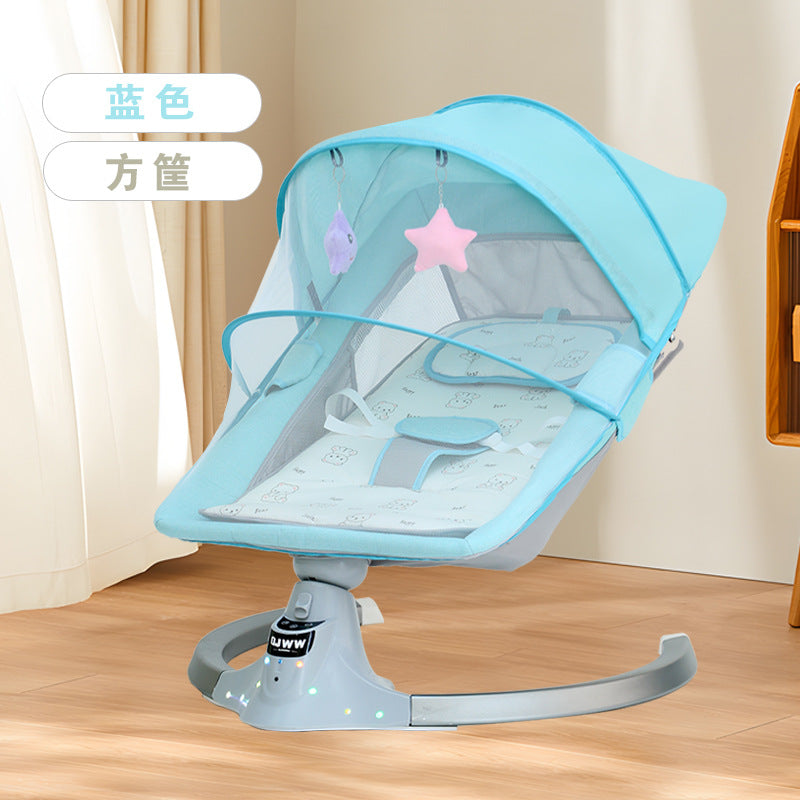 Baby Rocking Chair Baby Rocking Chair Baby Sleeping Chair Newborn Rocking Bed Electric Cradle Soothing Chair