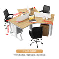 Saint li staff office desk and chair special-shaped employee slot combination office booth financial computer desk