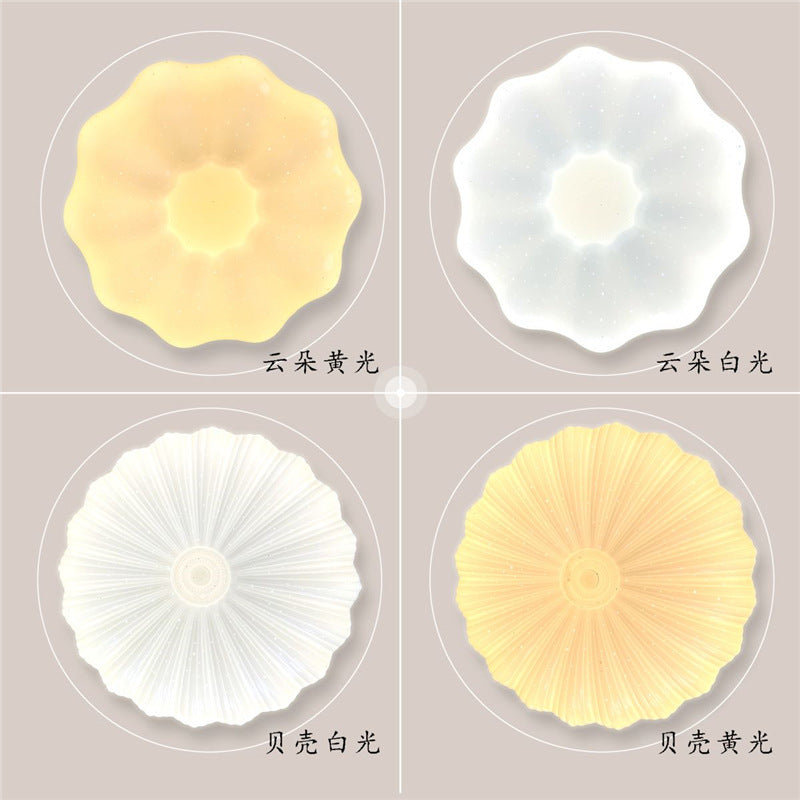 Led ufo lamp e27 spiral mouth for home round master bedroom lamp room dining room lamp screw lamp