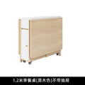 Cream style folding tablefor homefoldablemovable dining table and chair simple multifunctional table dining table and chair combination